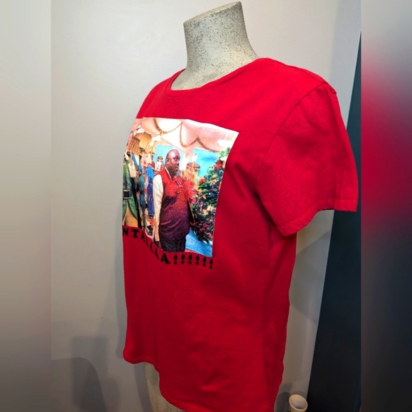 ELF Buddy the ELF Santa Graphic T-Shirt woman's Size XL - Picture 7 of 7